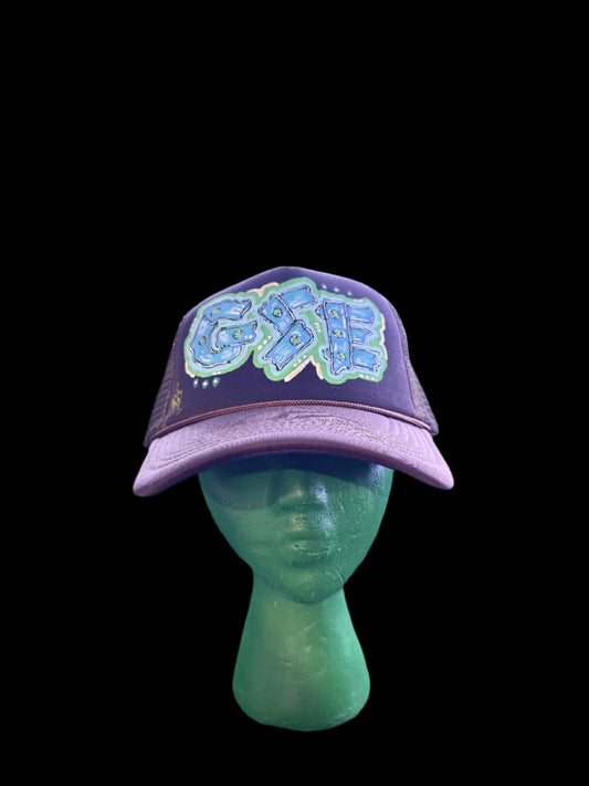 Custom GSE Aqua Snapback Hat